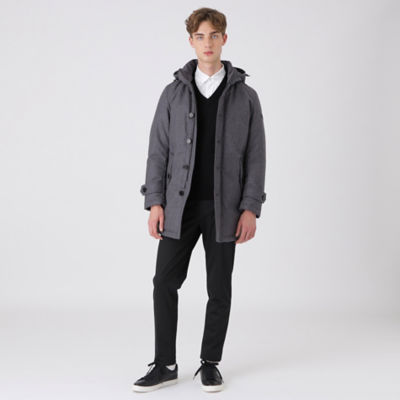 BLACK LABEL CRESTBRIDGE フード付きダウンジャケット