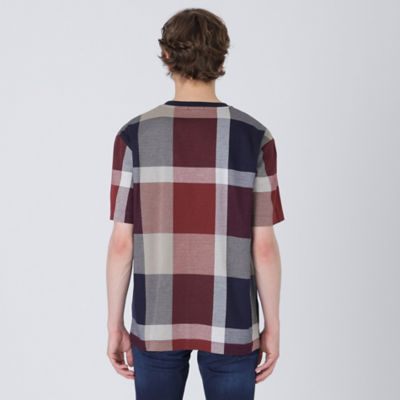 カットソー クレストブリッジチェックジャカードTシャツ