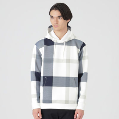ブラックレーベル クレストブリッジ チェックフーディー-