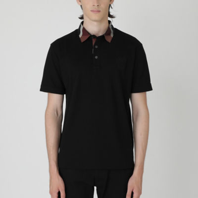 Black Label Crestbridge ﾌﾞﾗｯｸﾚｰﾍﾞﾙ ｸﾚｽﾄﾌﾞﾘｯｼﾞ カットソー ギザスヴィンパーシャルチェックポロ ブルー レーベル ブラックレーベル クレストブリッジ オフィシャルサイト