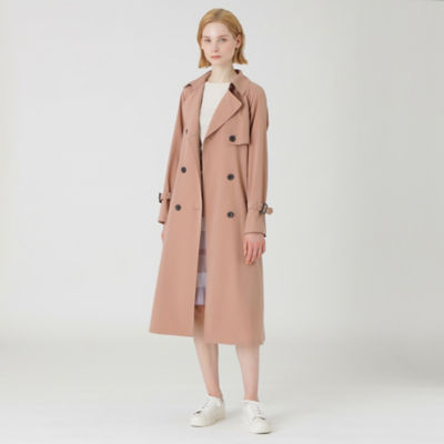 ブルーレーベル　2way トレンチコート　36 赤 ブルーレーベルクレストブリッジ ロングトレンチコート ライナー