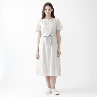 Blue Label Crestbridge ﾌﾞﾙｰﾚｰﾍﾞﾙ ｸﾚｽﾄﾌﾞﾘｯｼﾞ ドレス フィブリルローンレースワンピース ブルーレーベル ブラックレーベル クレストブリッジ オフィシャルサイト