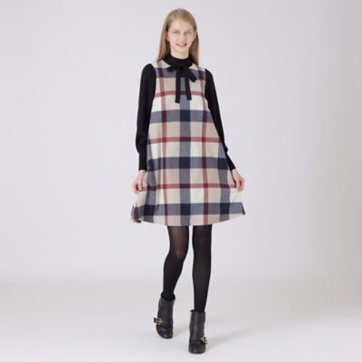 Blue Label Crestbridge ブルーレーベル クレストブリッジ ドレス クレストブリッジチェックフラノワンピース クレストブリッジ オフィシャルサイト