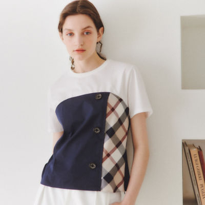BLUE LABEL CRESTBRIDGE ブルーレーベル・クレストブリッジ|カットソー 