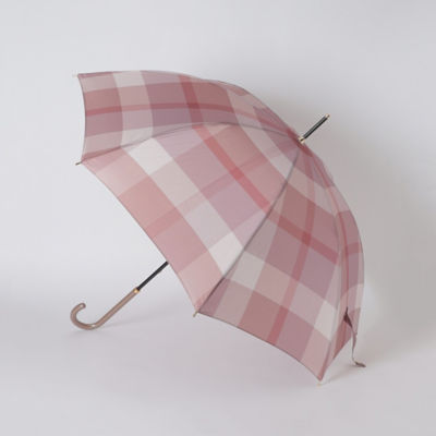 【新品 タグ付き】ブルーレーベルクレストブリッジ  チェック折り畳み傘